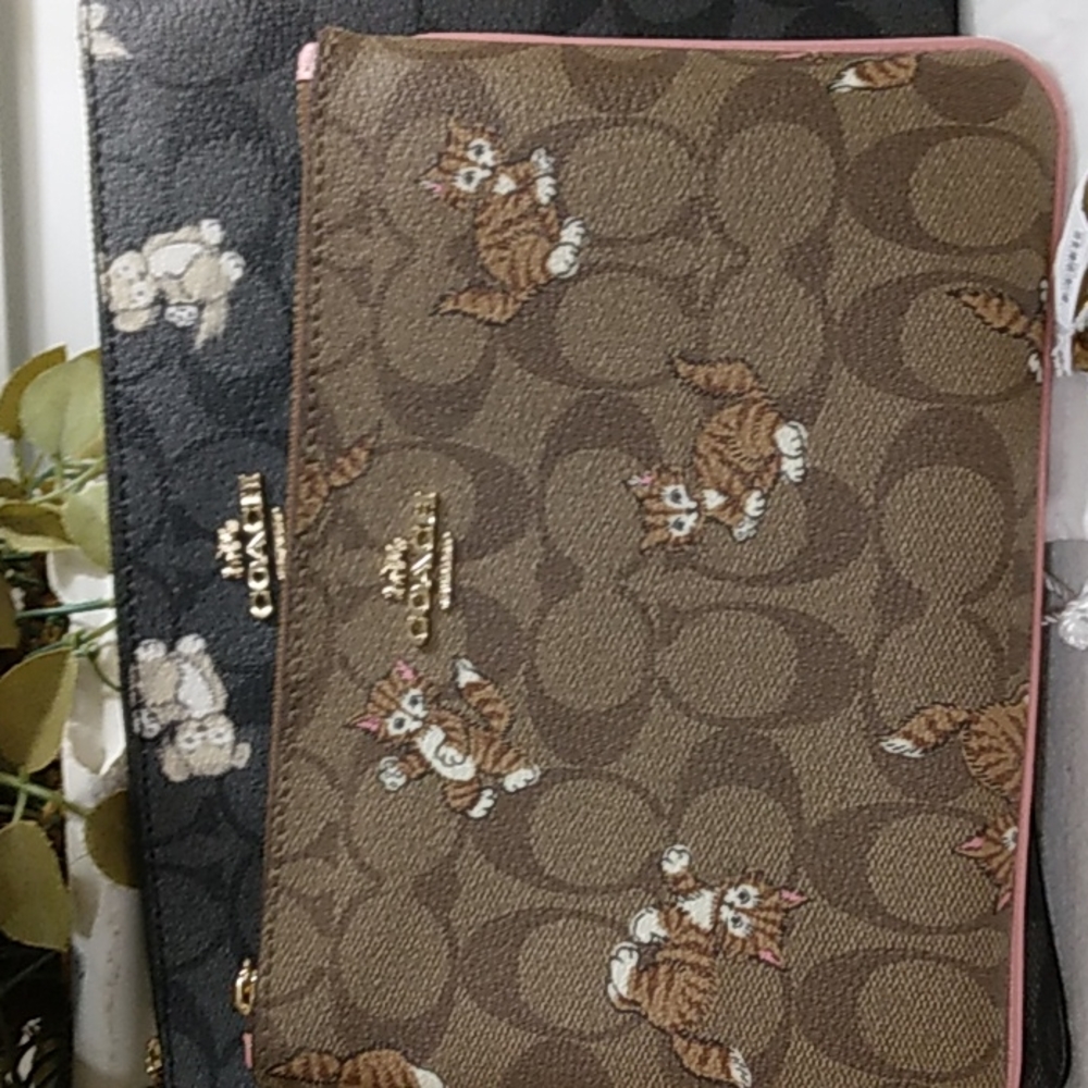 SOLD❗️HOST PICK🥳COACH Trio SIGNATURE Canvas Creature SET 💥LIMITED - Picture 3 of 6